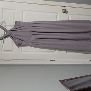 Gray formal dress